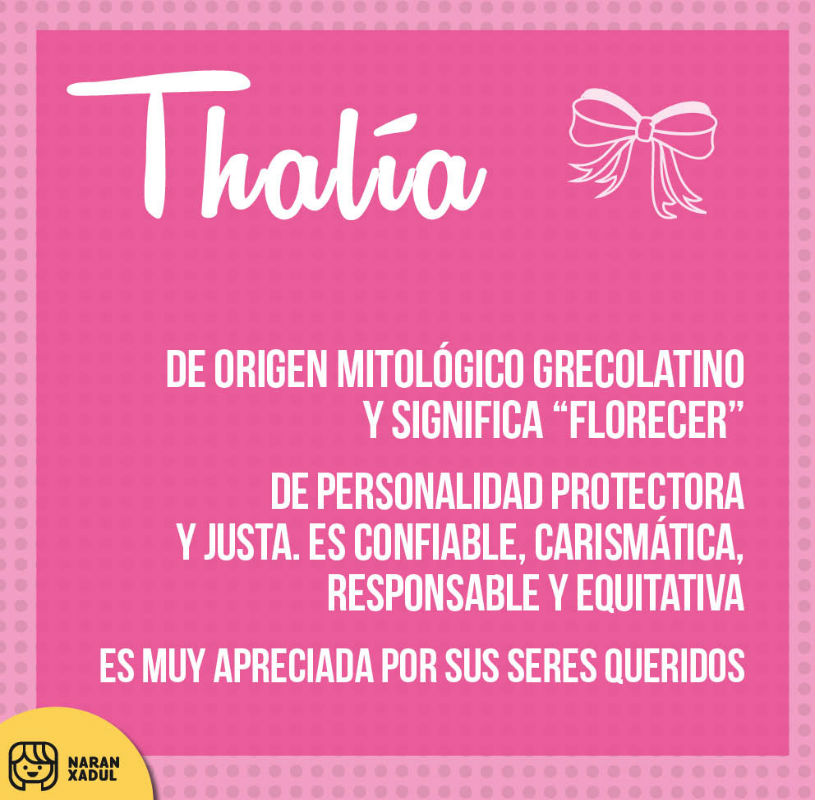 Significado Del Nombre Thalía